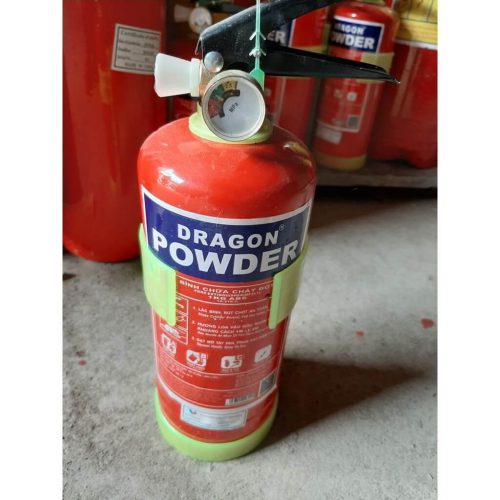 Bình chữa cháy Dragon Powder ABC 2kg 1 Binh Chua Chay Bot 2kg