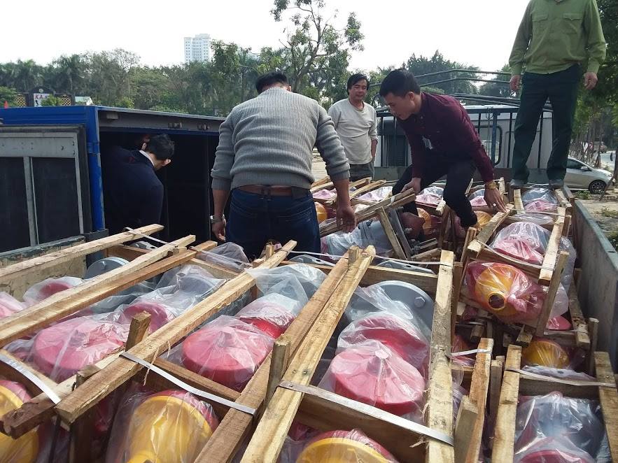 BAT cung cấp trụ chữa cháy Bộ Quốc Phòng