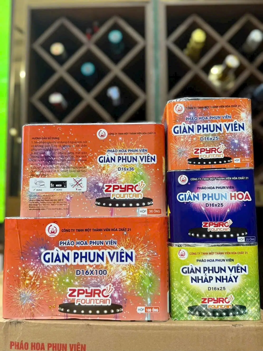 Pháo hoa bộ quốc phòng z121